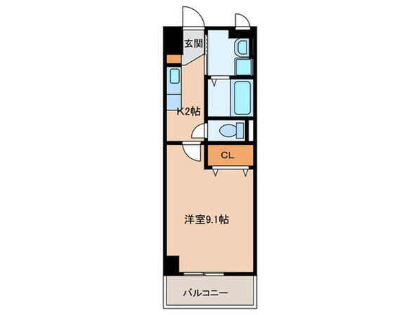 リベロ　カスガイ　ステイションの物件間取画像